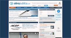 Desktop Screenshot of obrapublica.com